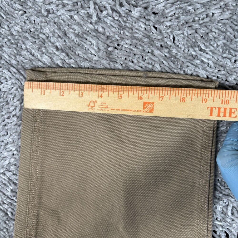 Carhartt Flame Resistant Canvas Cargo Pants Mens 34x34 Beige Work NFPA 2112 NWTS - Picture 11 of 12